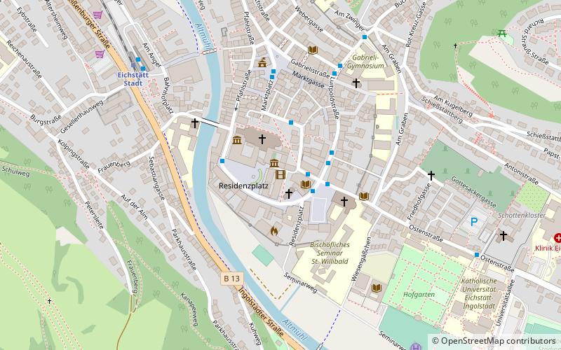 Altes Stadttheater Eichstätt location map