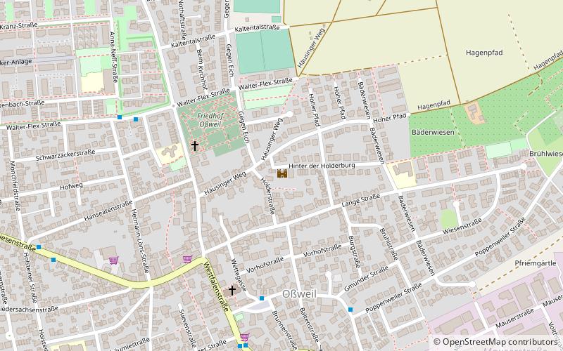 Holderburg location map