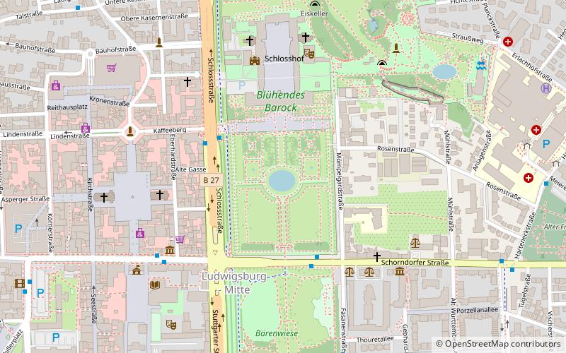 Schlosstheater Ludwigsburg location map