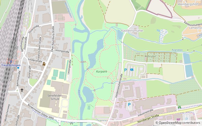 spa park treuchtlingen location map