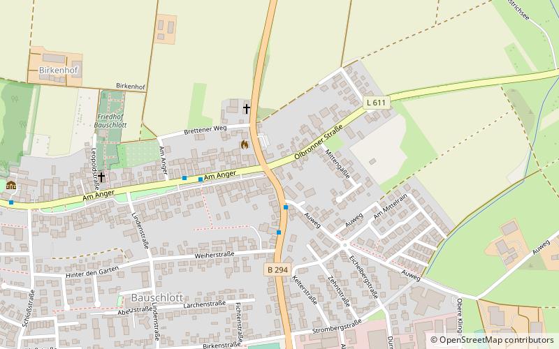 neulingen location map