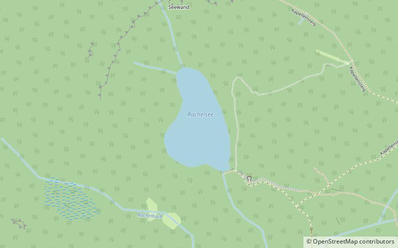 Lago Rachel location map