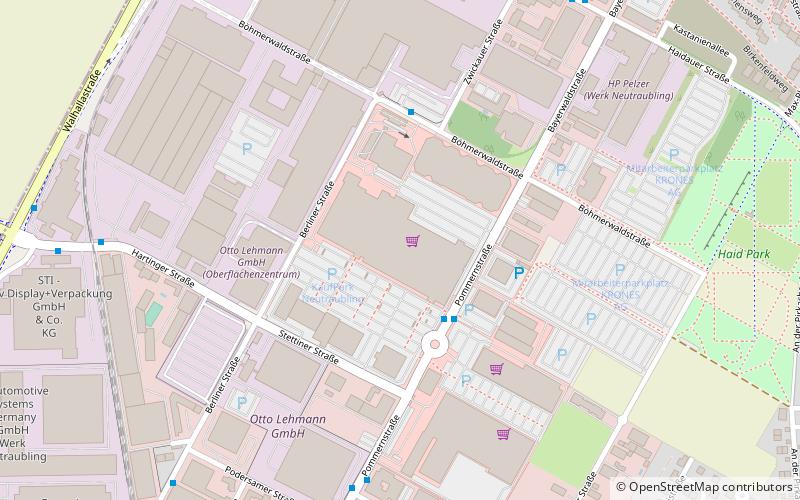 kaufpark neutraubling location map