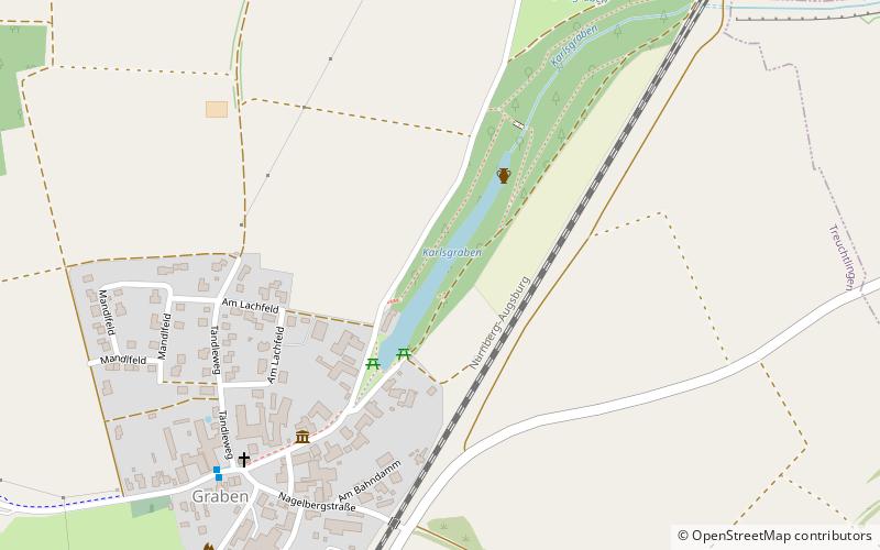 Fosse caroline location map