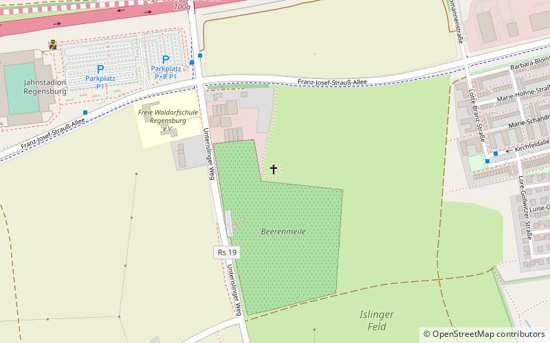 Islinger Feld location map