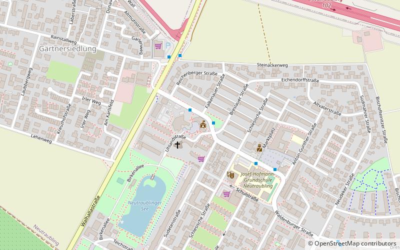 ratusz neutraubling location map