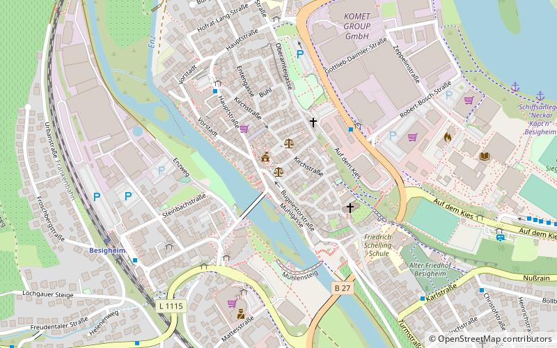 Amtsgericht Besigheim location map