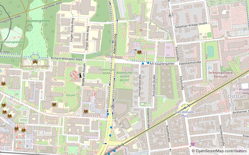 Botanischer Garten des Karlsruher Instituts für Technologie location map