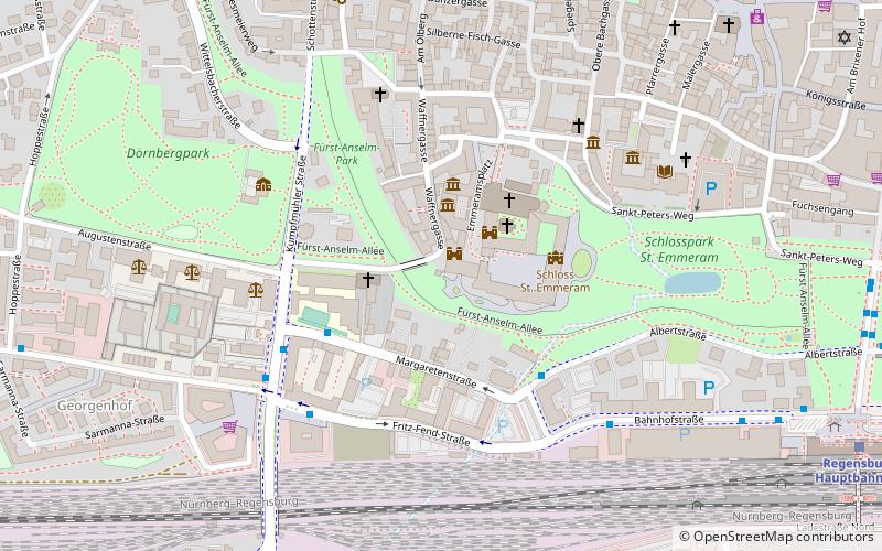 Emmeramer Tor location map