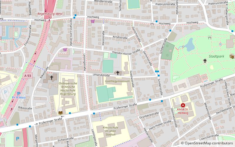 Sankt Fidelis location map