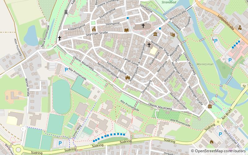 Finanzamt / Deutschordensschloss location map