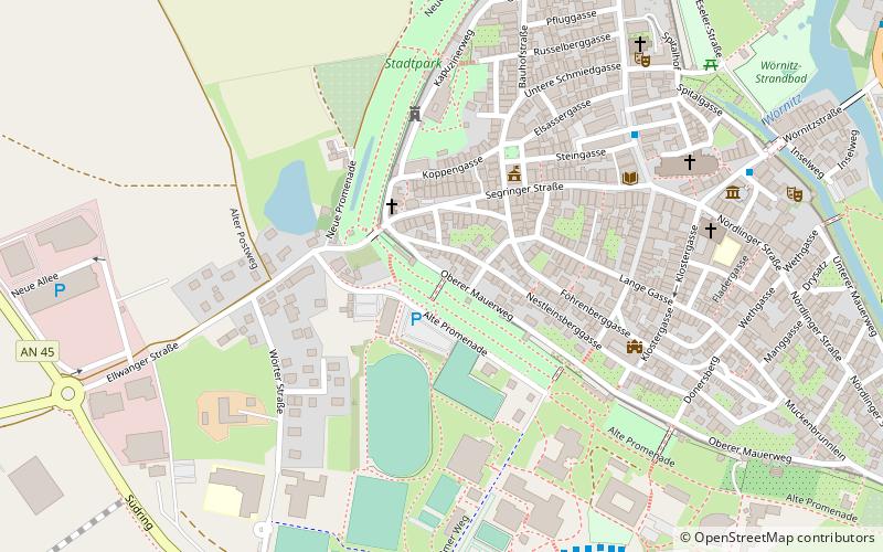 Wächtersturm location map