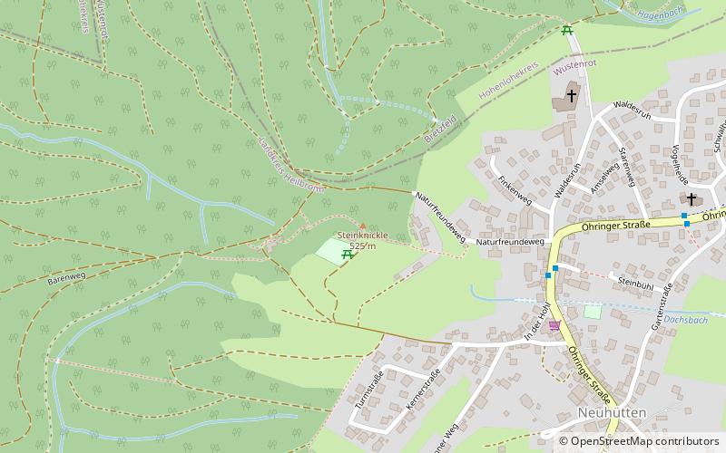 Steinknickle location map