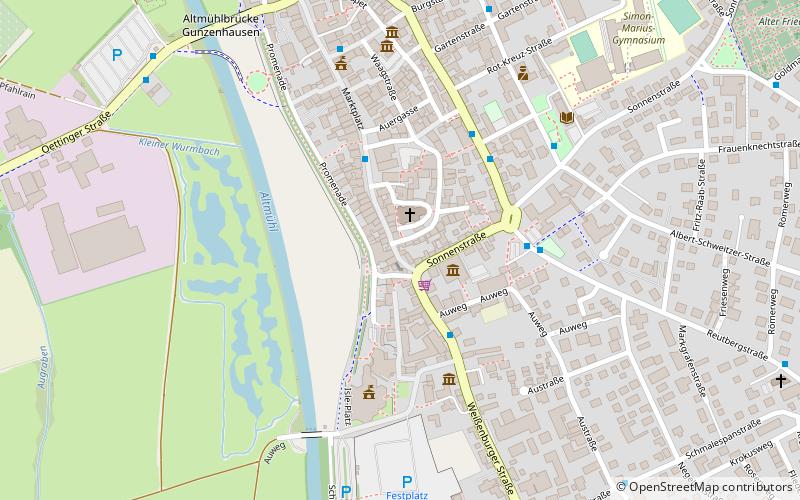 Färberturm location map