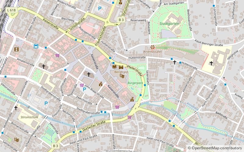 Badische Landesbühne location map