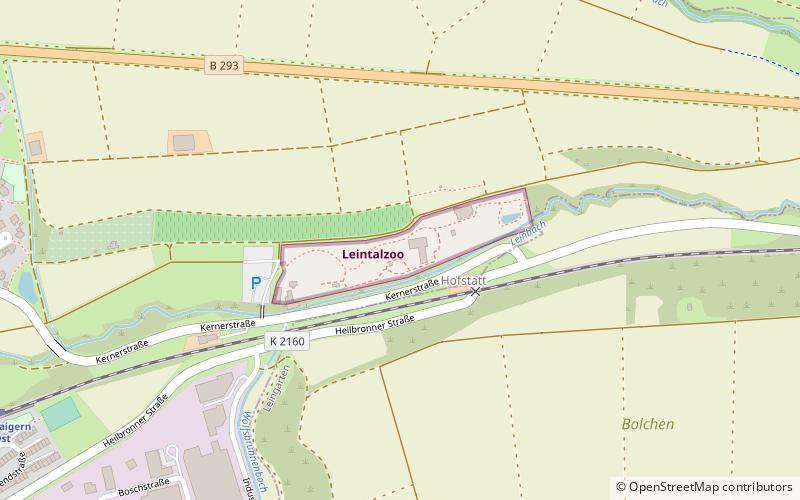 Leintalzoo location map