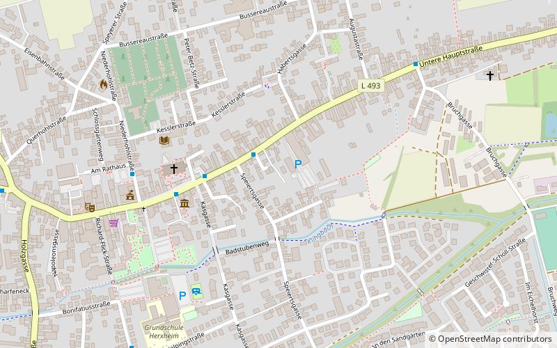 Herxheim location map