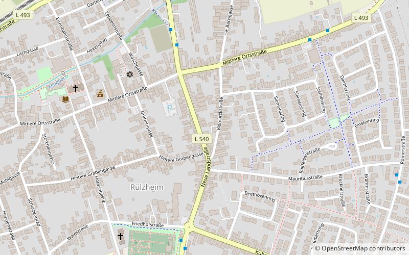 gmina zwiazkowa rulzheim location map