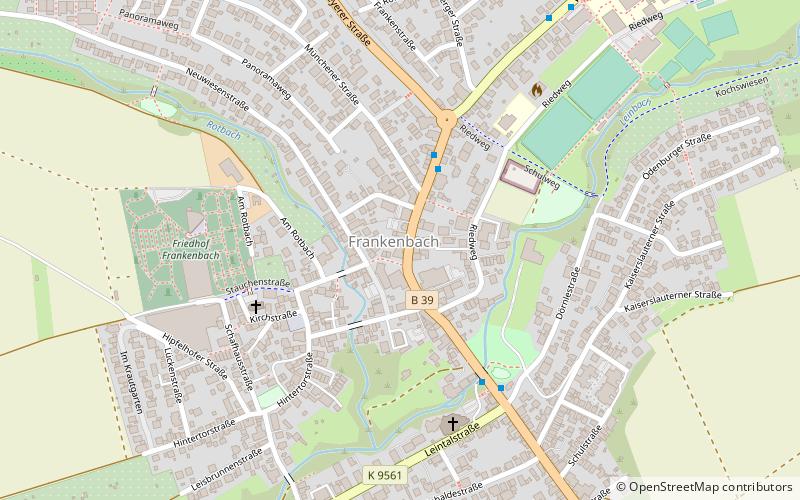 Frankenbach location map