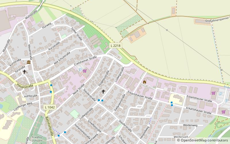 Ilshofen location map