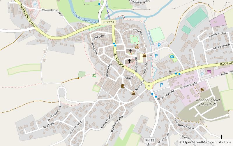 stadtbrauerei spalt location map