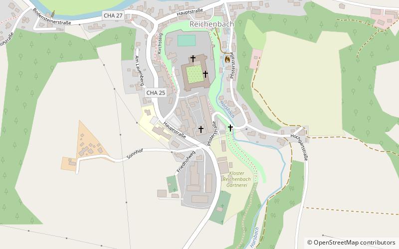 Kloster Reichenbach am Regen location map