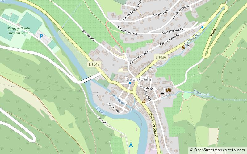 Rabbinatsmuseum Braunsbach location map