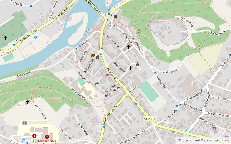 Burglengenfeld location map