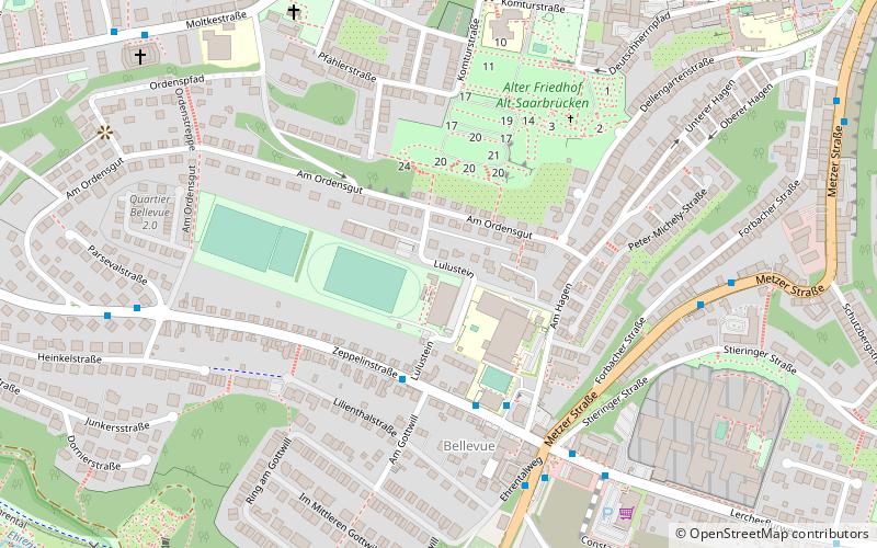 Lulustein location map