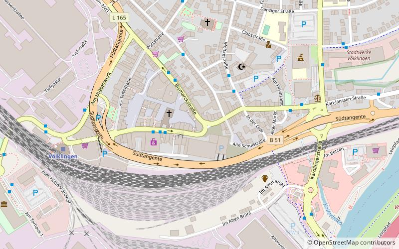 Altes Rathaus location map