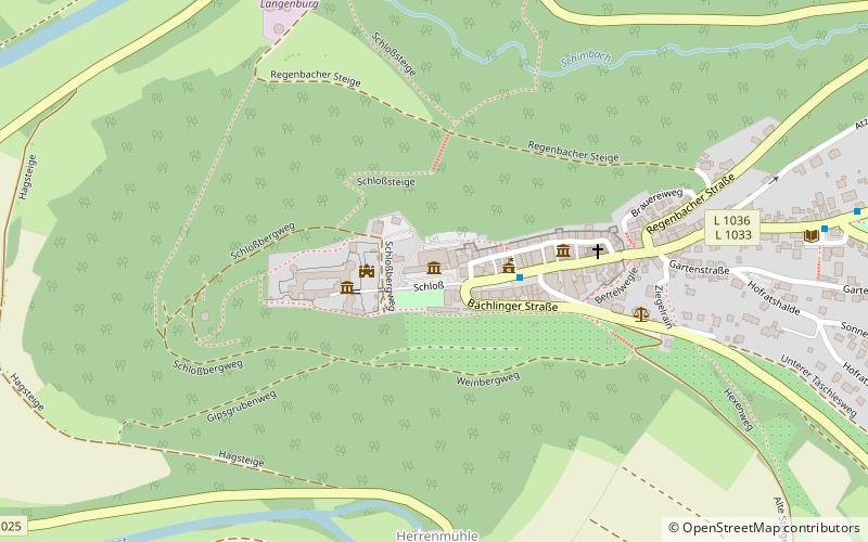Schloss Langenburg location map