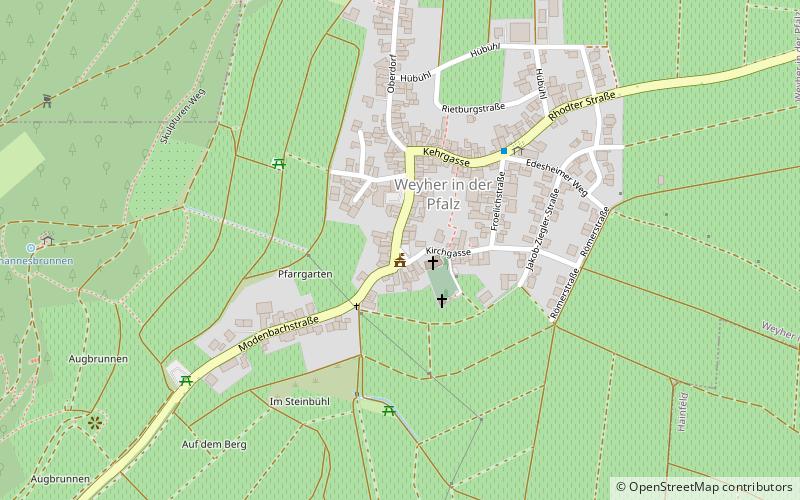 Weyher in der Pfalz location map