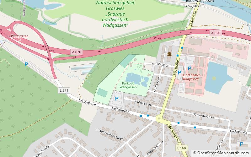 Parkbad Wadgassen location map