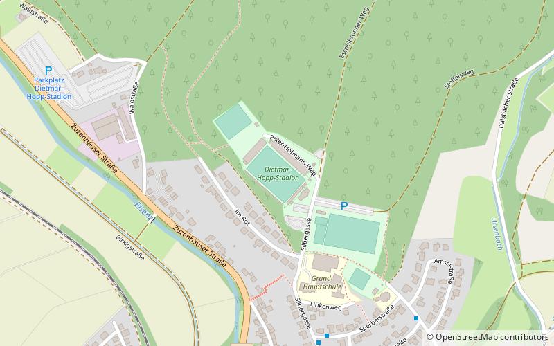 Dietmar Hopp Stadion location map