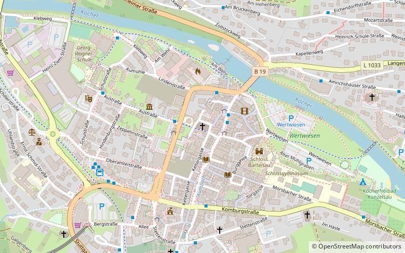 Johanneskirche location map