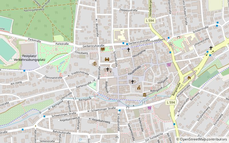 Brunnengalerie location map