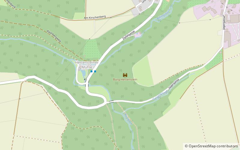 Hertenstein Castle location map