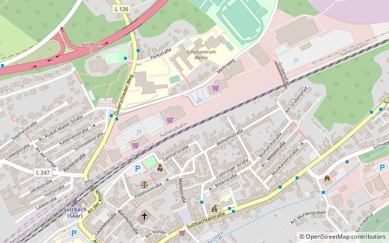 Sulzbach/Saar location map