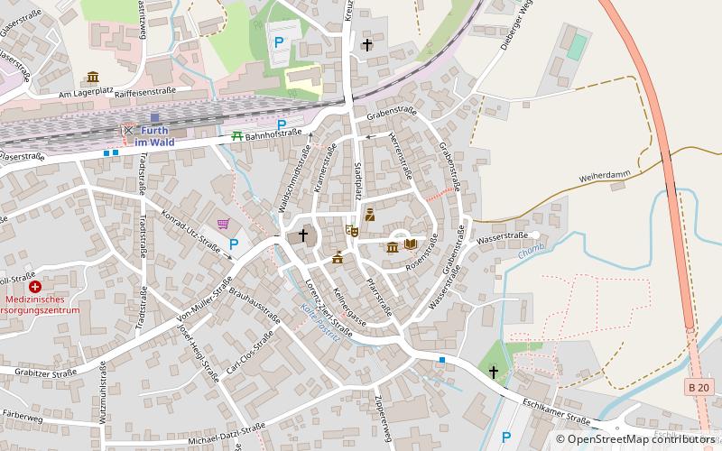 Further Drachenstich location map
