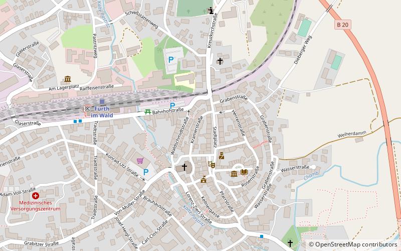 Furth im Wald location map