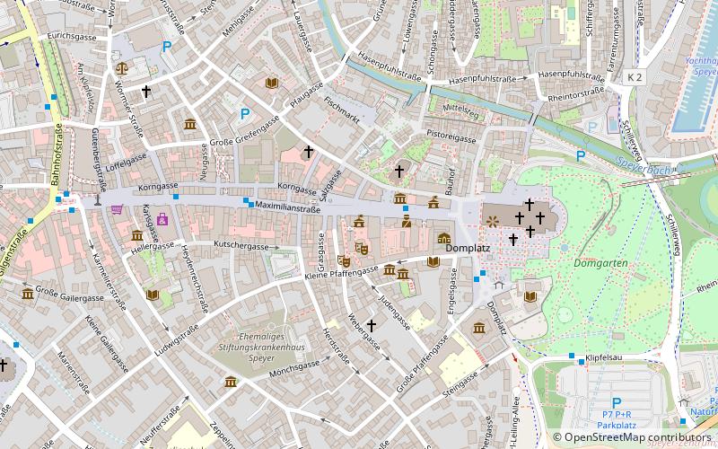 Historisches Rathaus Speyer location map