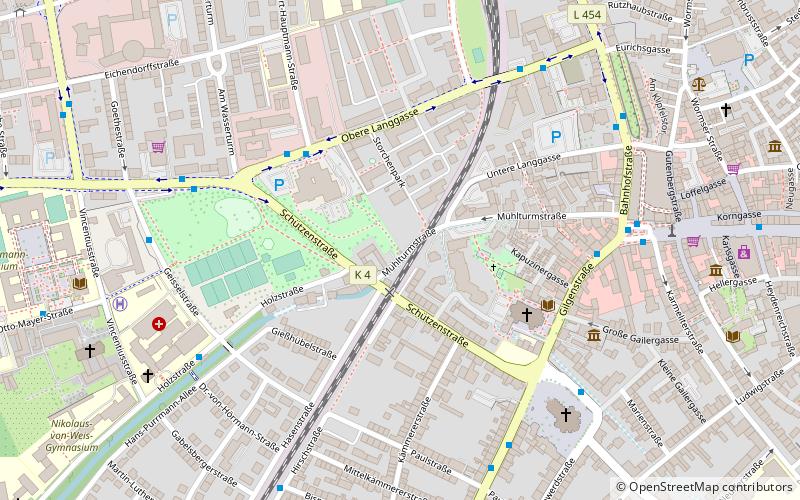 turm zum handwerk speyer location map