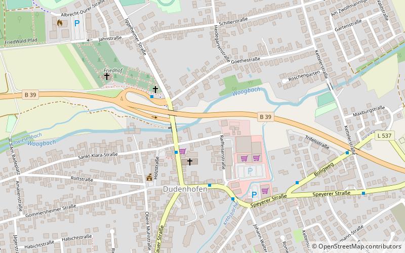 Verbandsgemeinde Dudenhofen location map