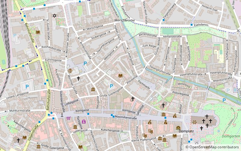 Stadtarchiv Speyer location map