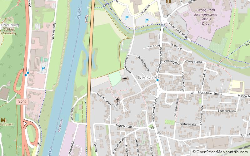 Tempelhaus location map
