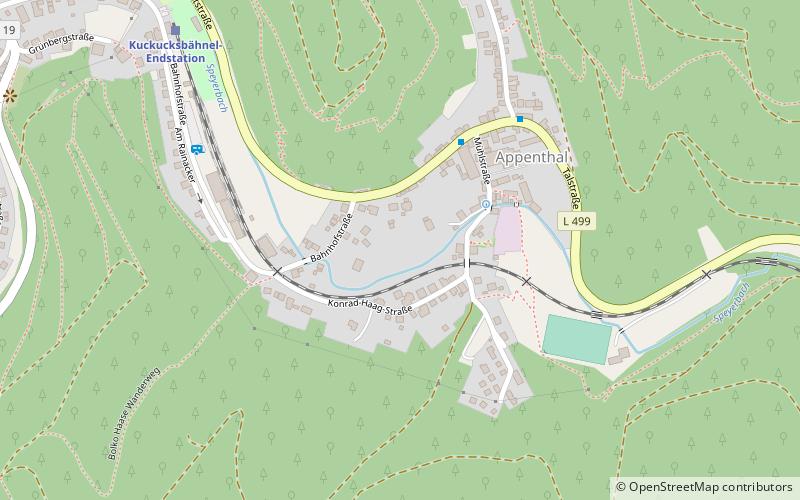Elmstein valley location map