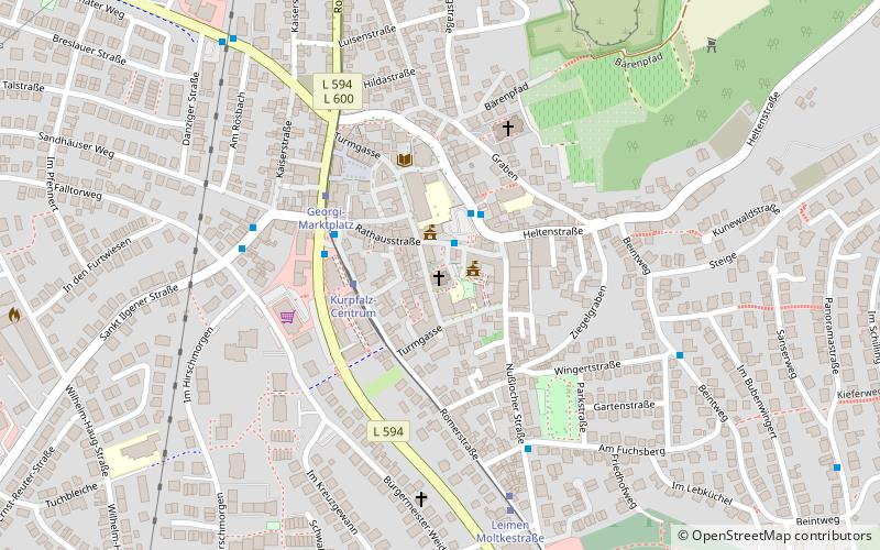 Mauritiuskirche location map