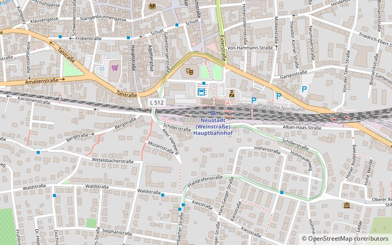 Neustadt/Weinstrasse Railway Museum location map