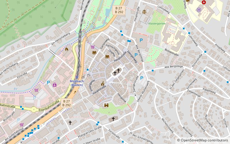 Collégiale Sainte-Julienne de Mosbach location map