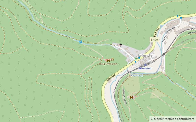 Erfenstein Castle location map